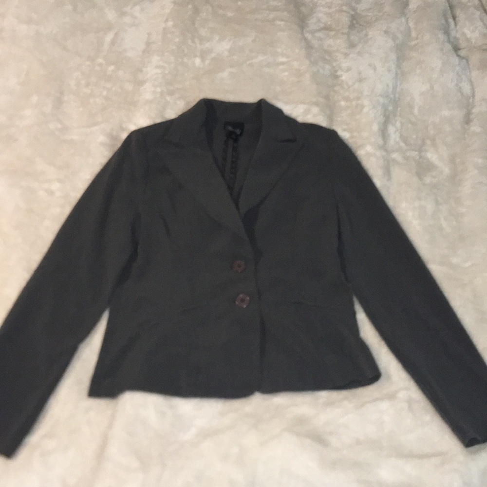 Star city dark gray blazer suit jacket size small